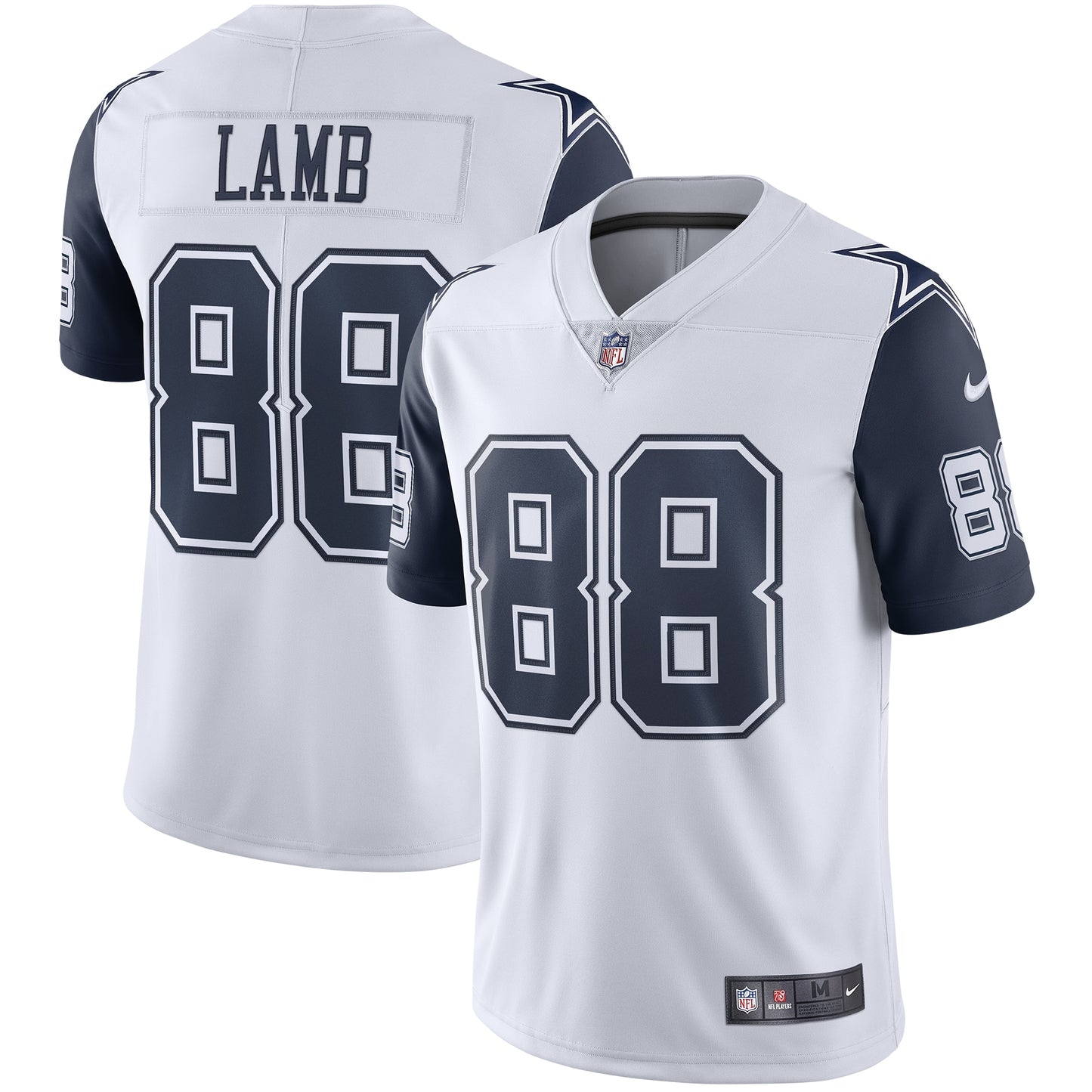CeeDee Lamb Dallas Cowboys Nike 2nd Alternate Vapor Limited Jersey - White