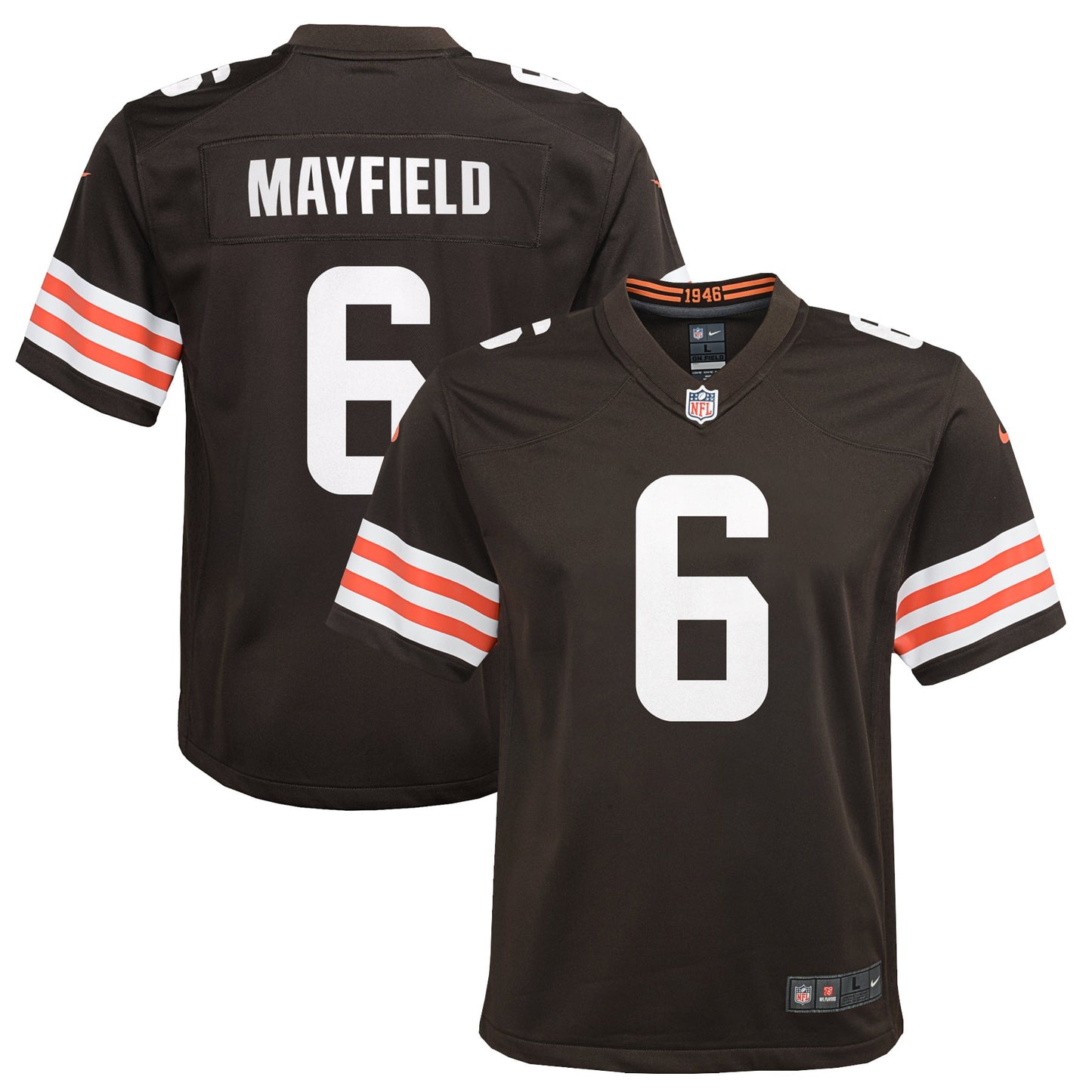 Baker Mayfield Cleveland Browns Nike Youth Game Player Jersey - Brown
