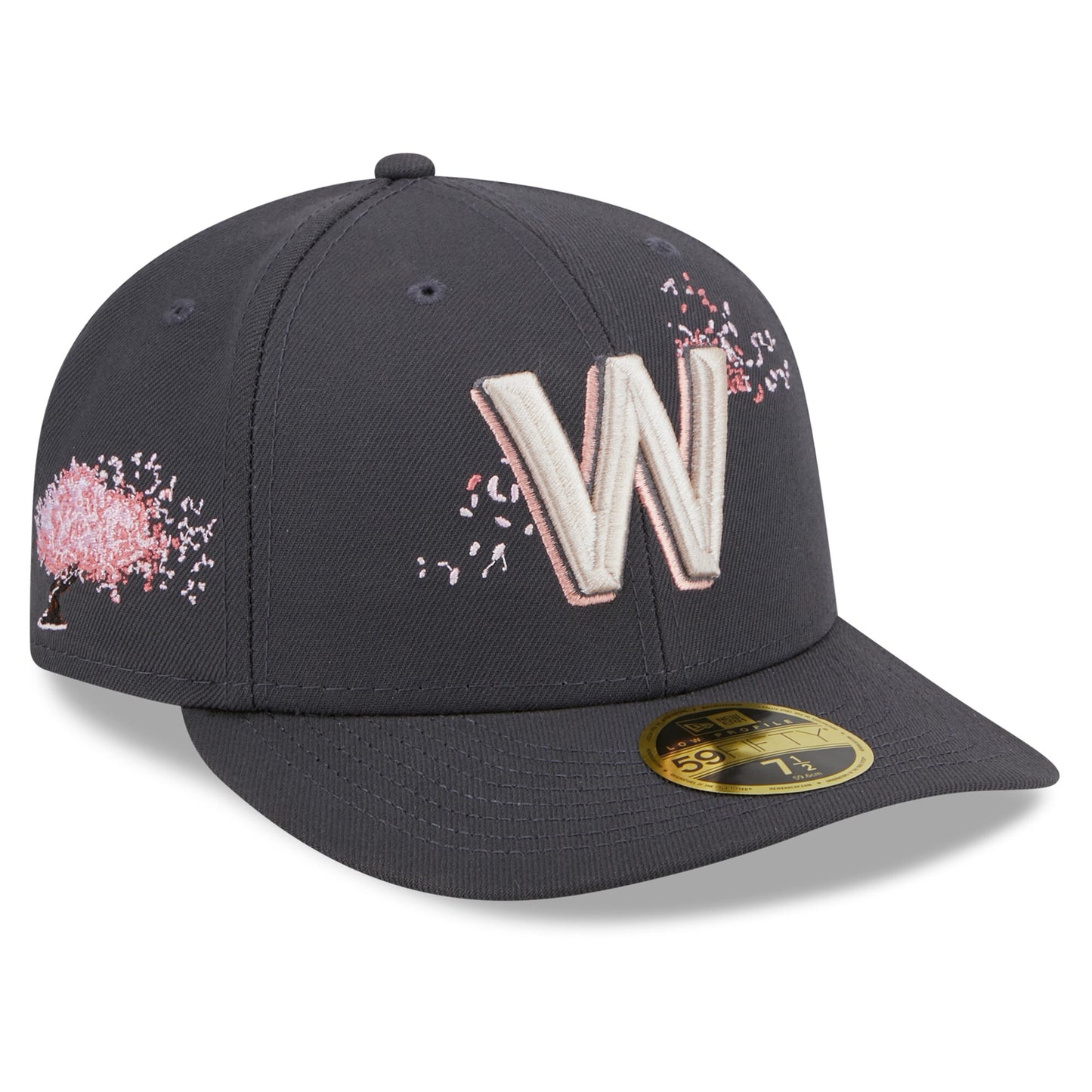 Washington Nationals New Era 2022 City Connect Low Profile 59FIFTY Fitted Hat - Graphite