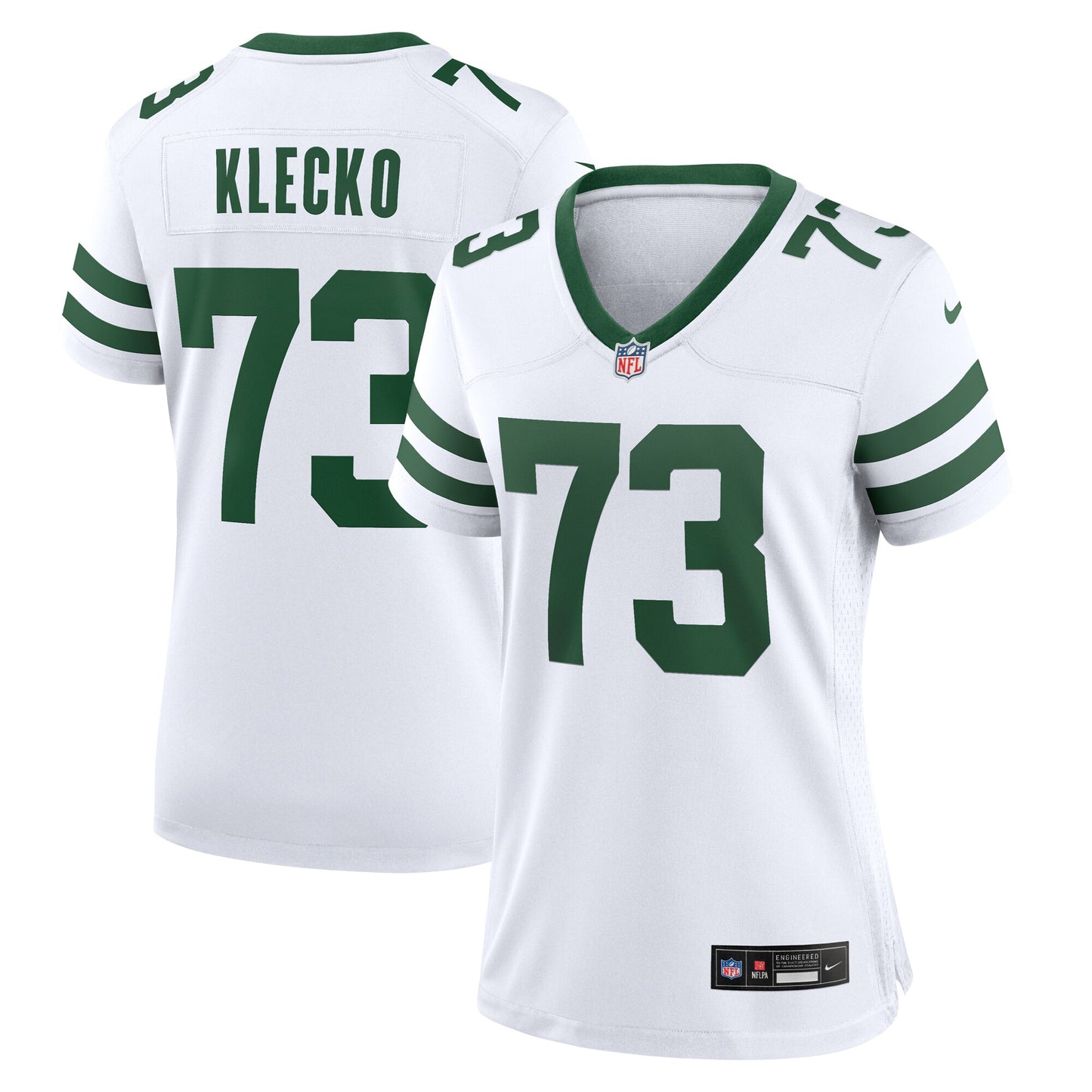 Joe Klecko New York Jets Nike Women's Legacy Retired Player Game Jersey - White