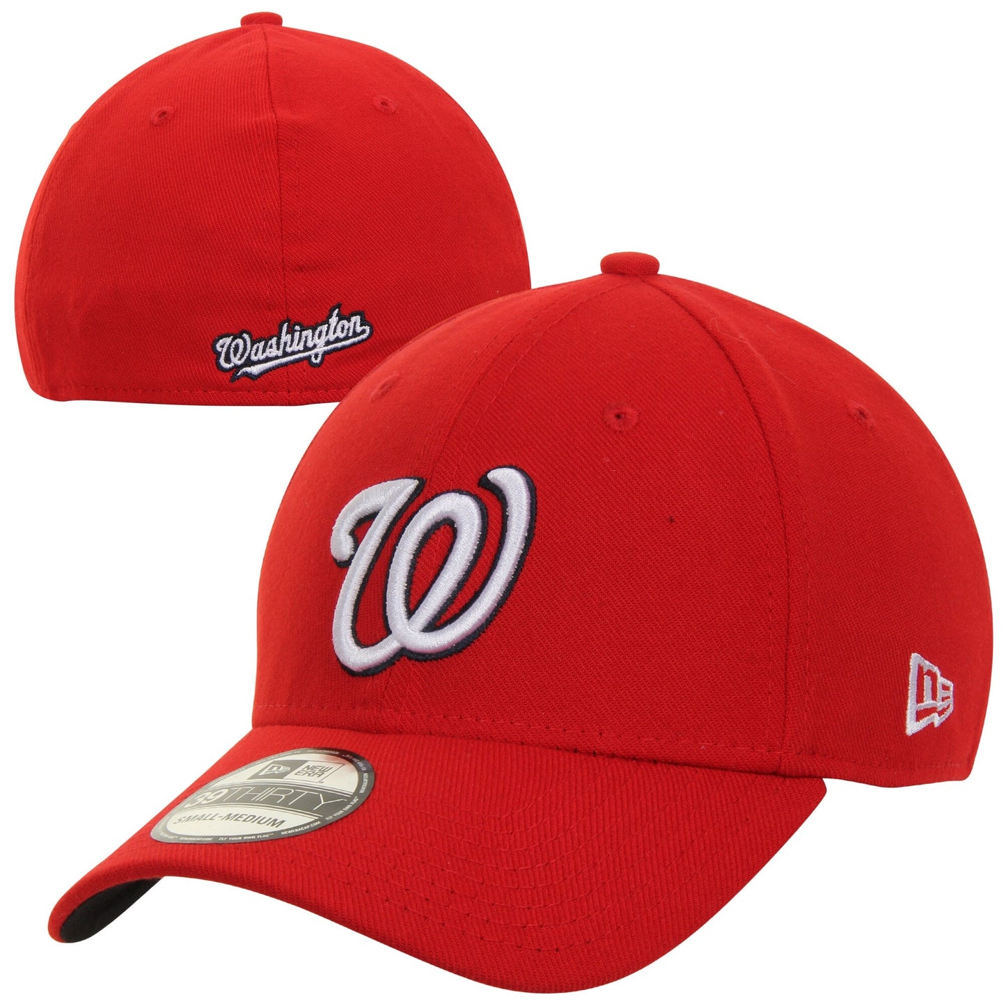Washington Nationals New Era MLB Team Classic Alternate 39THIRTY Flex Hat - Red