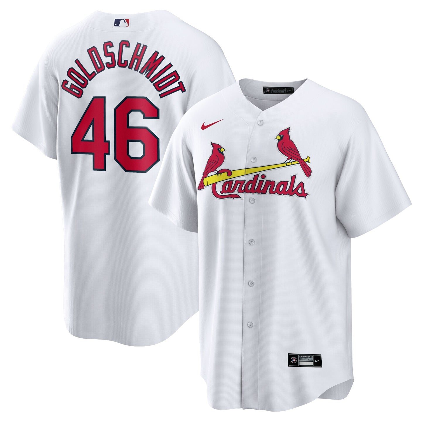 Paul Goldschmidt St. Louis Cardinals Nike Home Replica Player Name Jersey - White