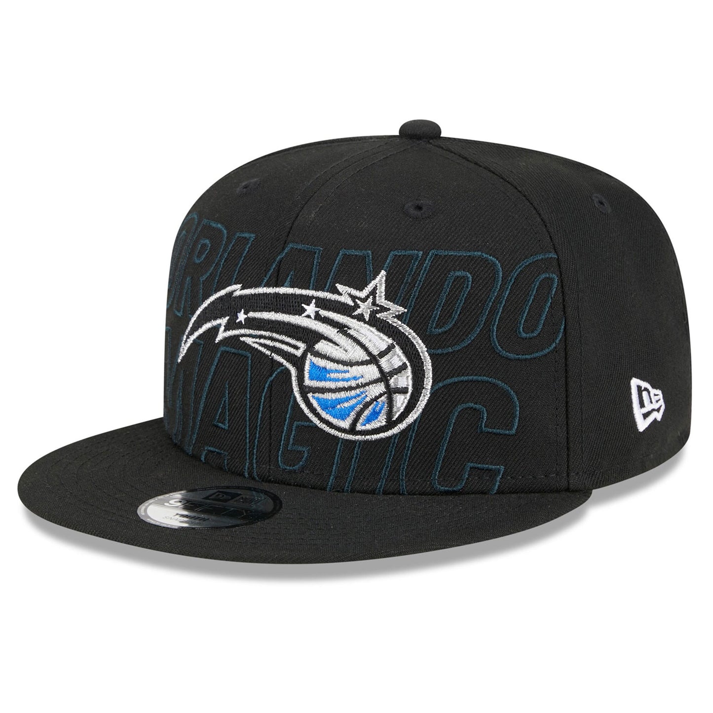 Orlando Magic New Era Youth 2023 NBA Draft 9FIFTY Snapback Hat - Black