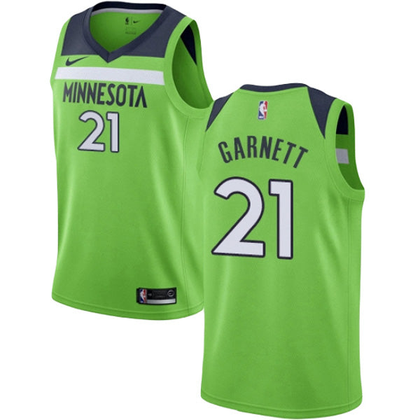 Men's Minnesota Timberwolves Kevin Garnett Statement Edition Jersey - Green