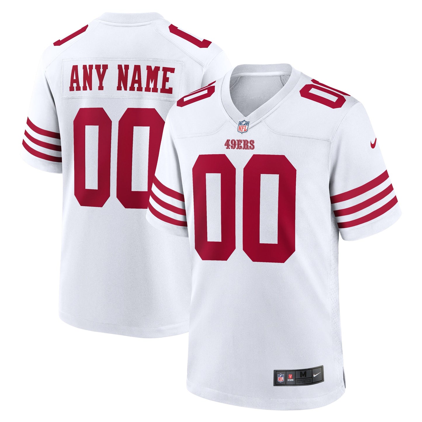 San Francisco 49ers Nike Youth Game Custom Jersey - White