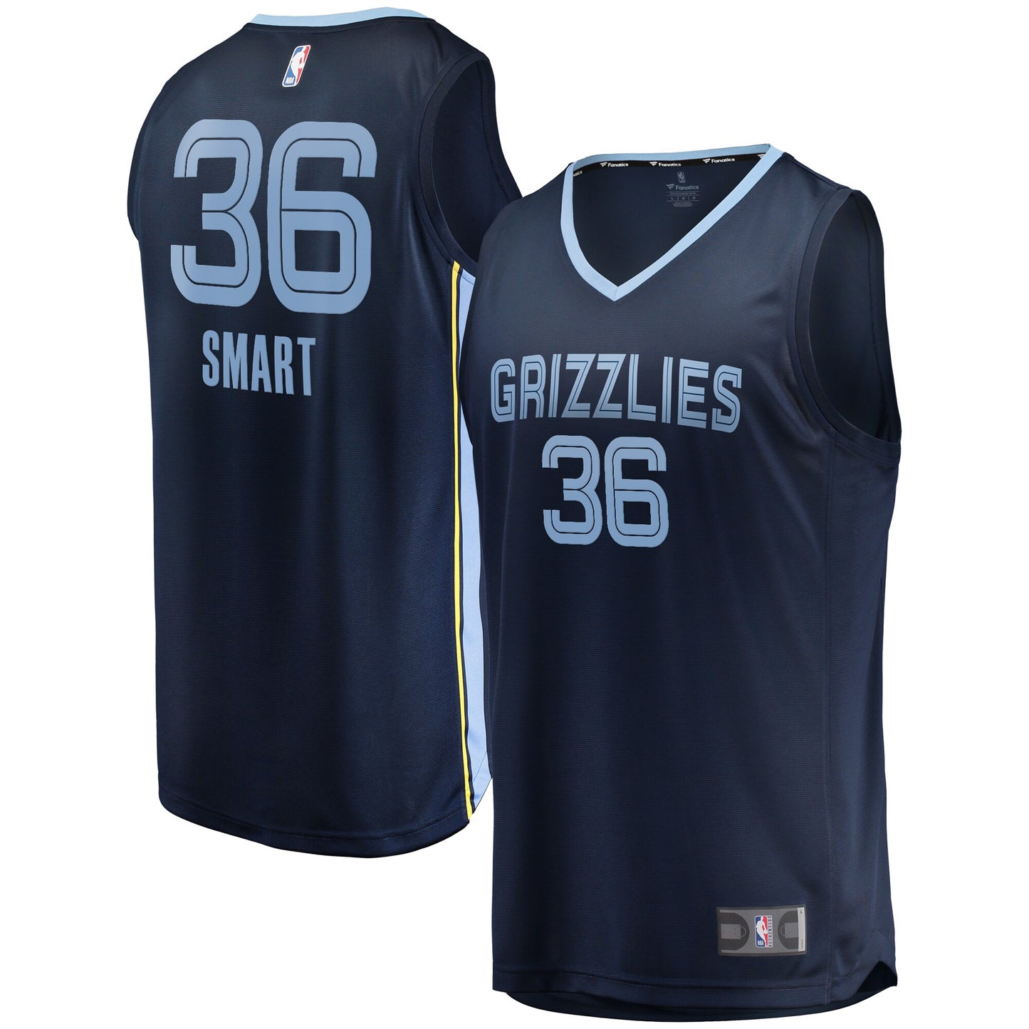 Marcus Smart Memphis Grizzlies Fanatics Branded Fast Break Player Jersey - Icon Edition - Navy