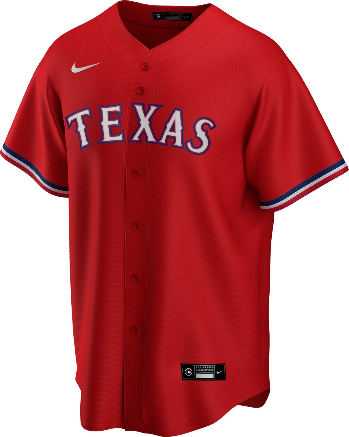 Nike Men's Texas Rangers Official Replica Button Down Jersey