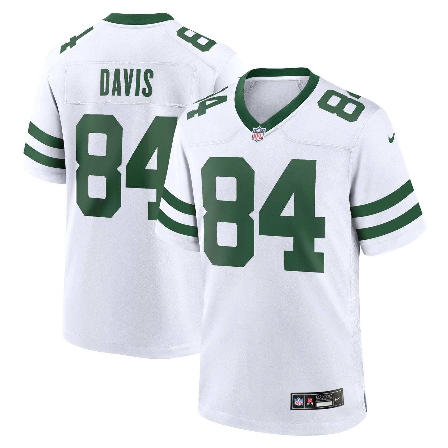 Men's Nike Corey Davis White New York Jets Legacy Player Game Jersey