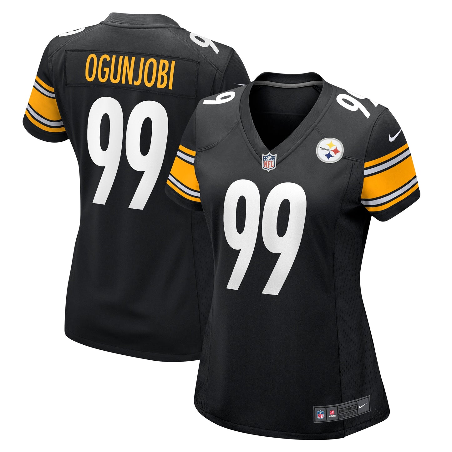Larry Ogunjobi Pittsburgh Steelers Nike Women's Game Player Jersey - Black