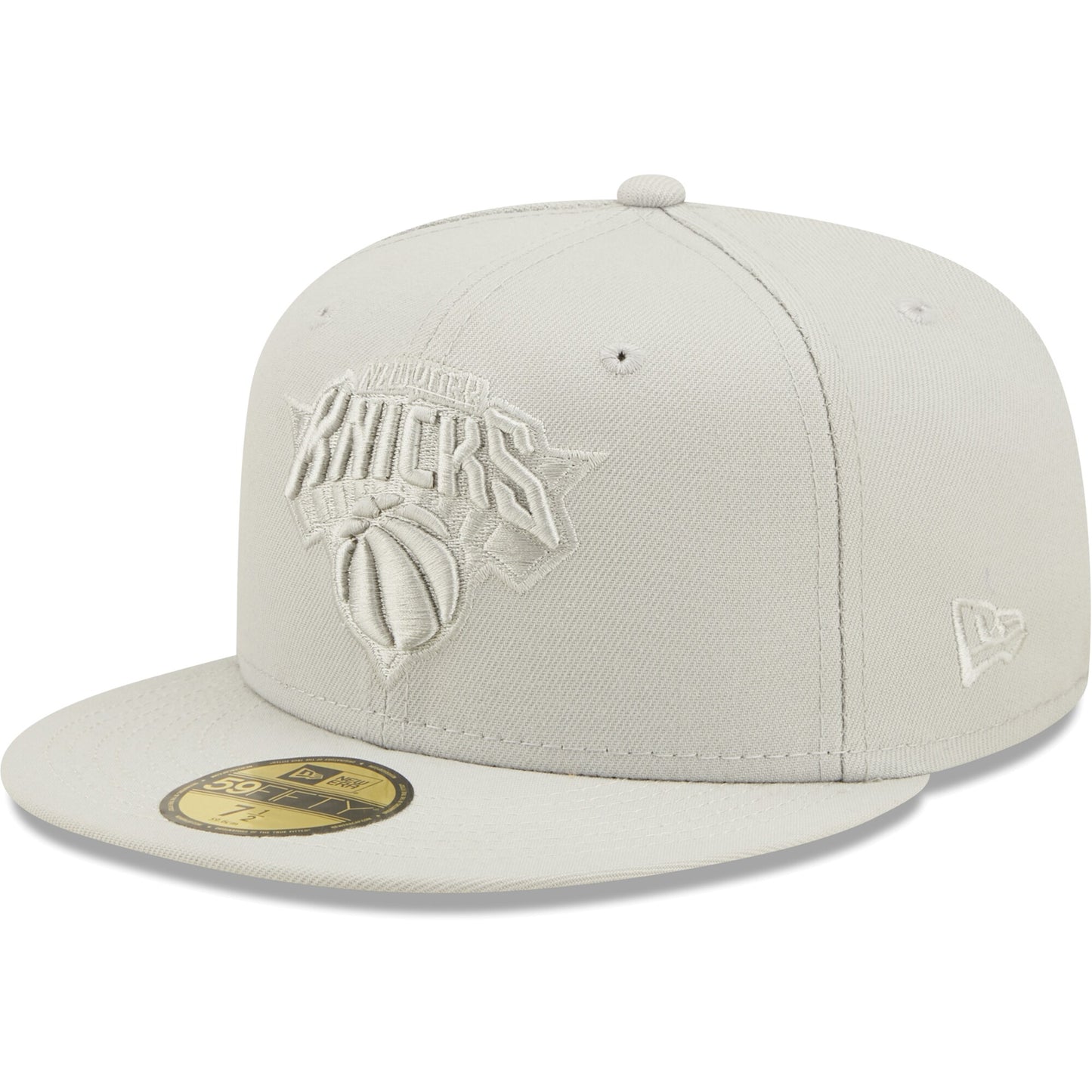 New York Knicks New Era Logo Color Pack 59FIFTY Fitted Hat - Gray