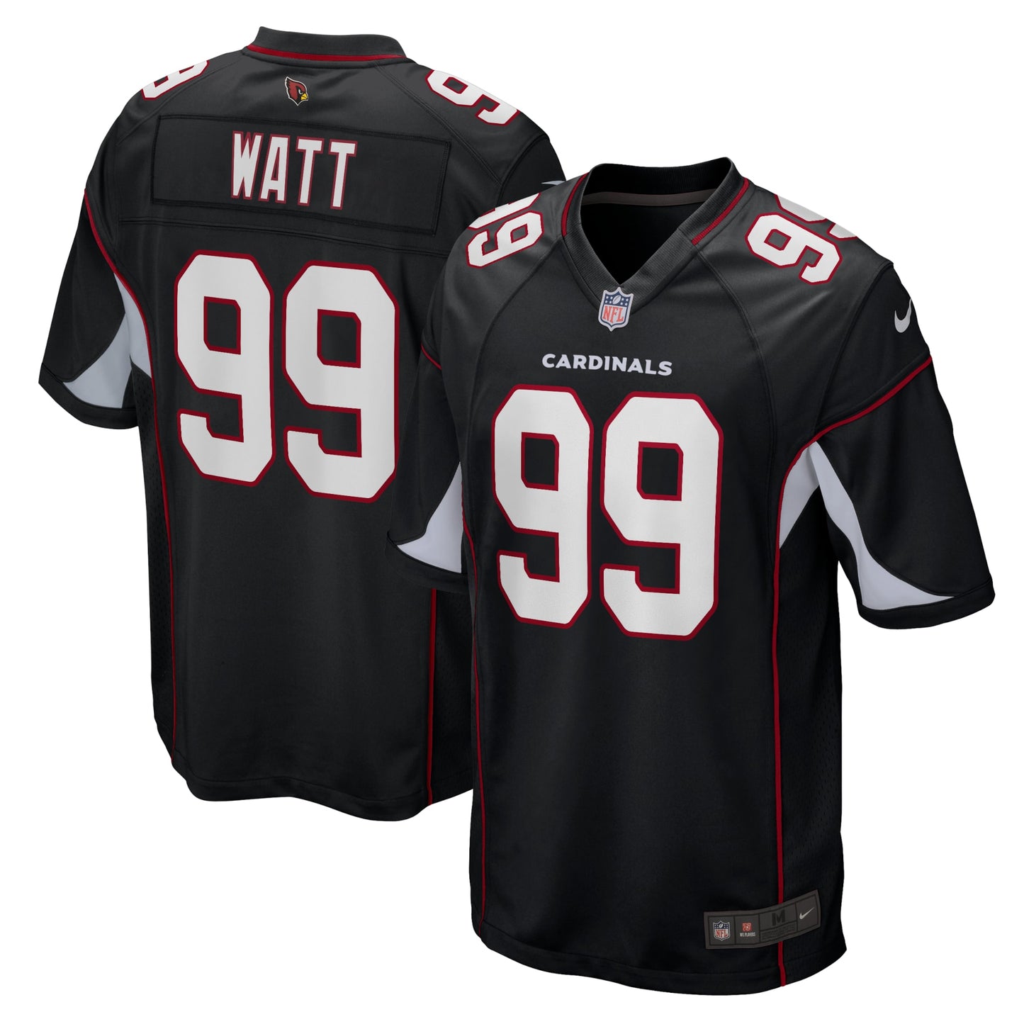 J.J. Watt Arizona Cardinals Nike Alternate Game Jersey - Black
