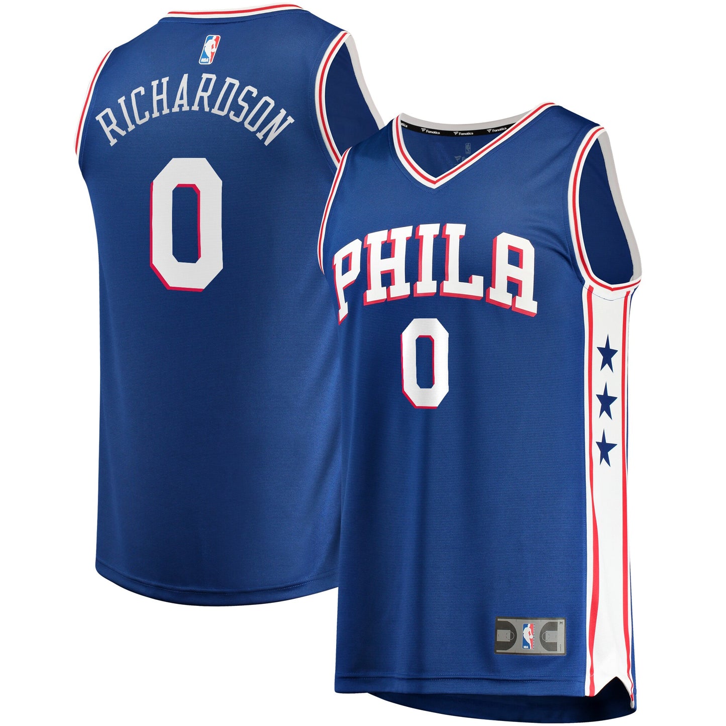 Josh Richardson Philadelphia 76ers Fanatics Branded Fast Break Replica Jersey Royal - Icon Edition