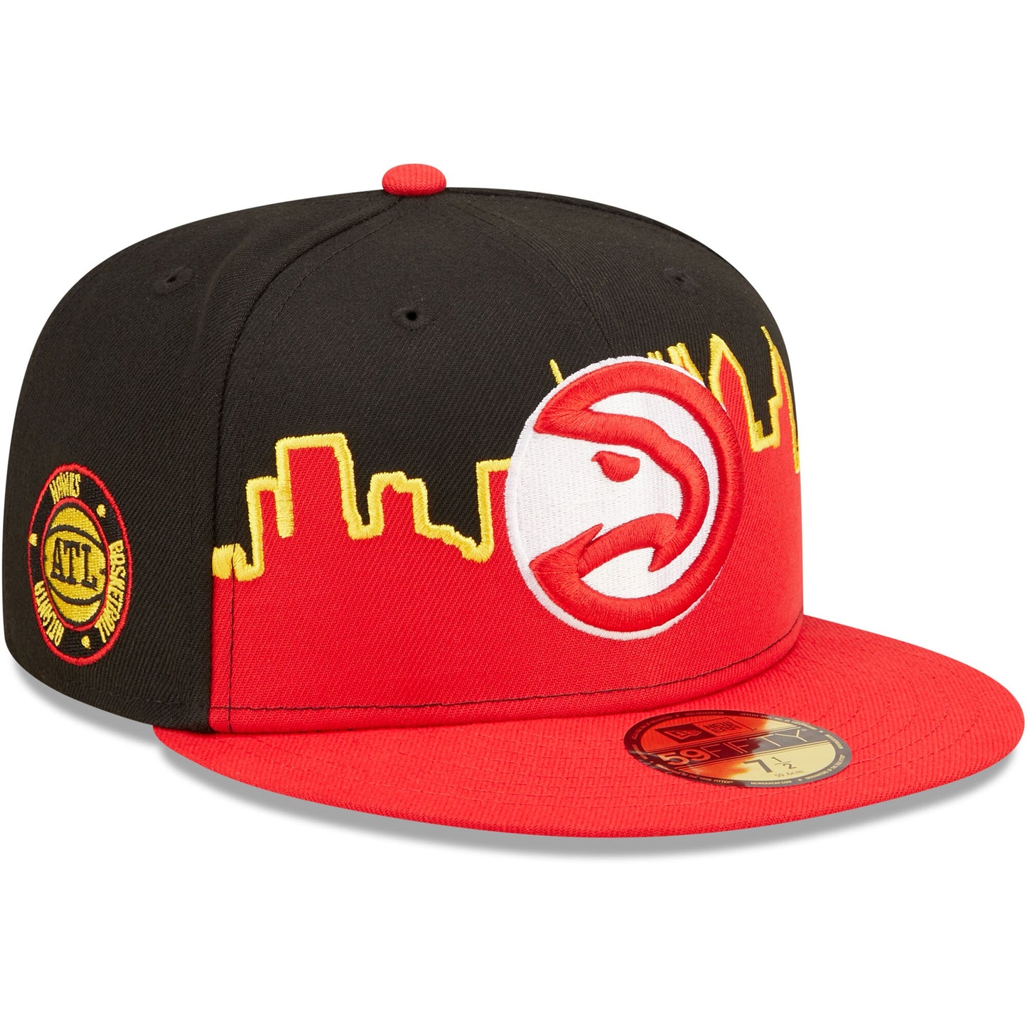 Atlanta Hawks New Era 2022 Tip-Off 59FIFTY Fitted Hat - Red/Black