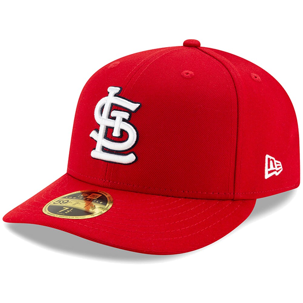 St. Louis Cardinals New Era Authentic Collection On-Field Low Profile 59FIFTY Fitted Hat - Red