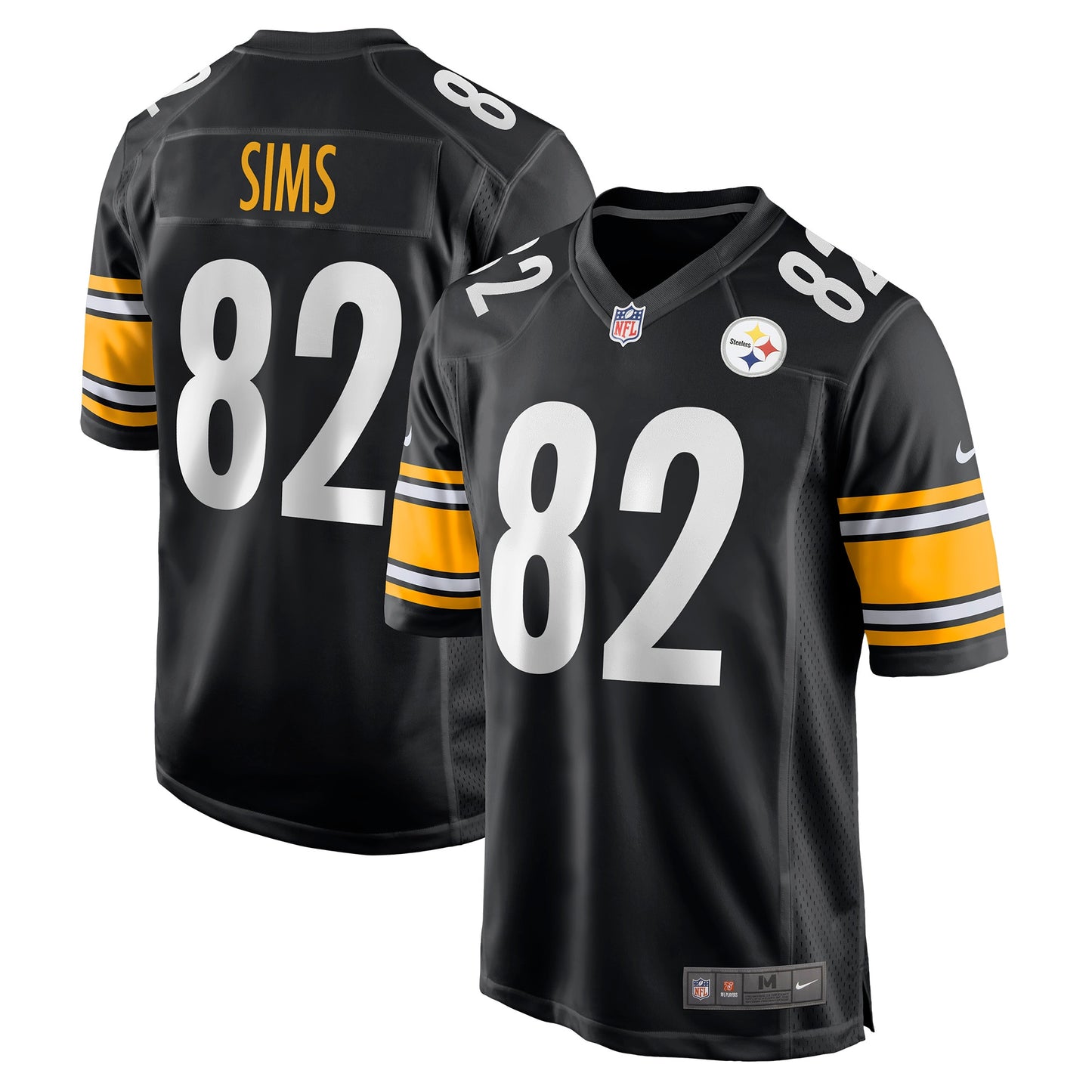 Steven Sims Pittsburgh Steelers Nike Game Jersey - Black