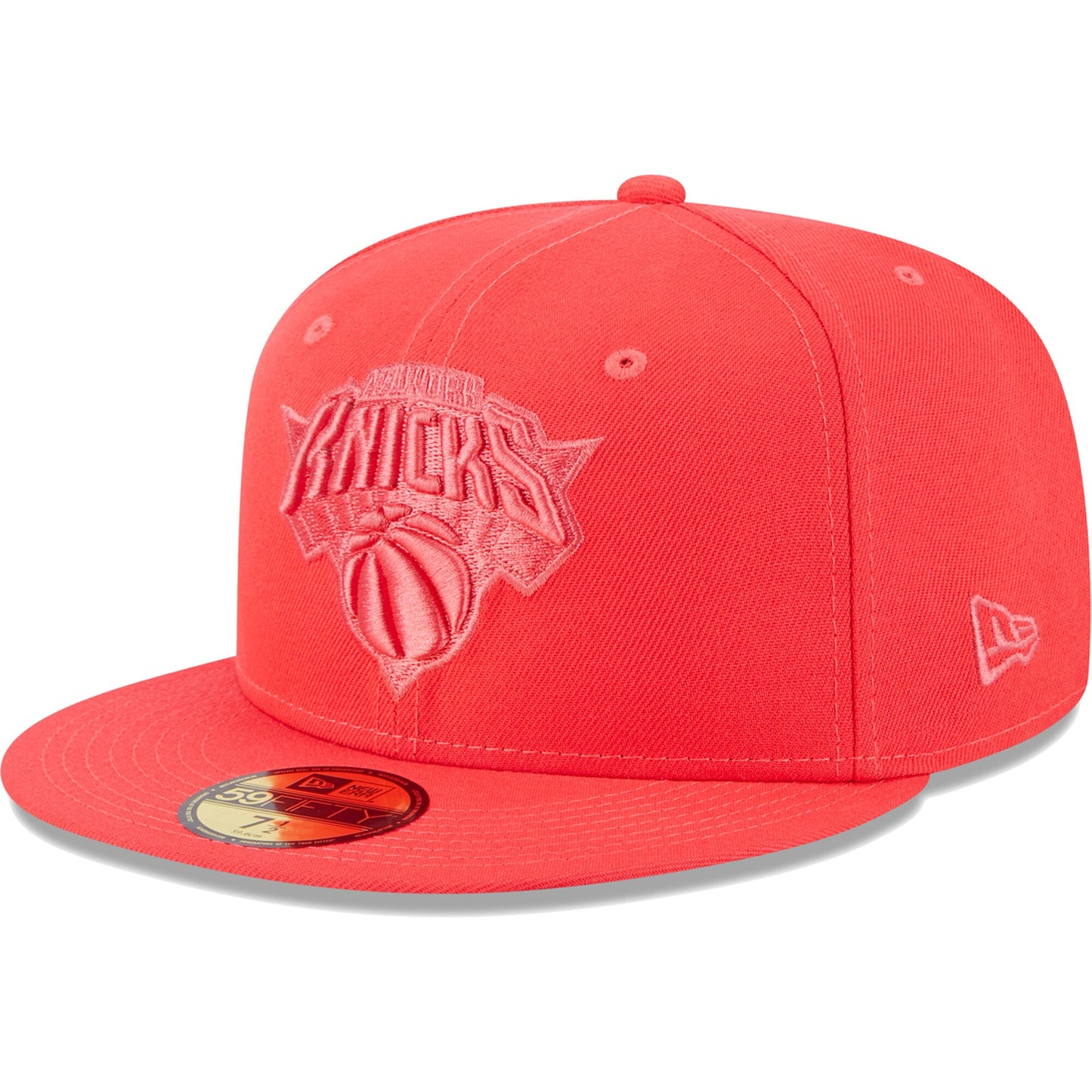 New York Knicks New Era Spring Color Pack 59FIFTY Fitted Hat - Red