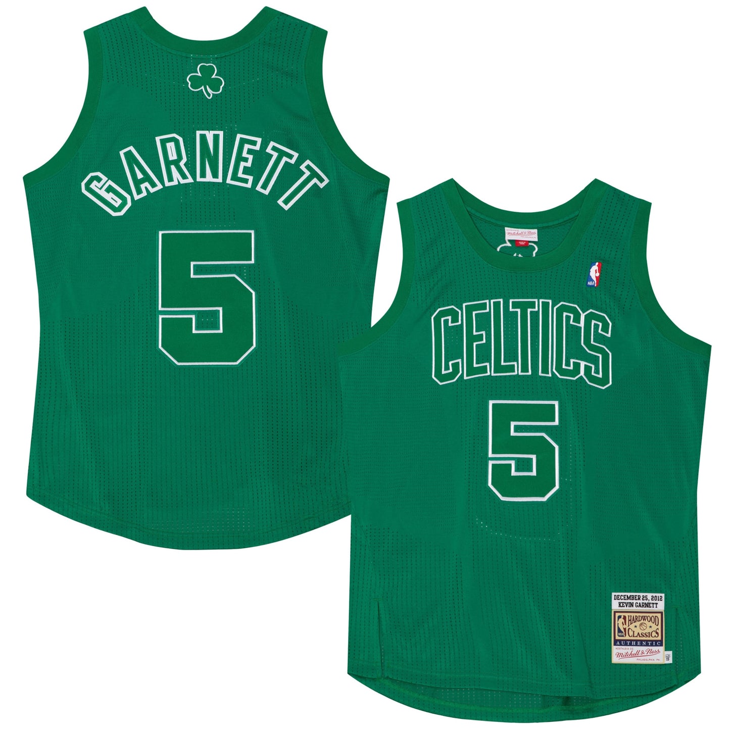 Kevin Garnett Boston Celtics Mitchell & Ness 2012 Authentic Player Jersey - Kelly Green
