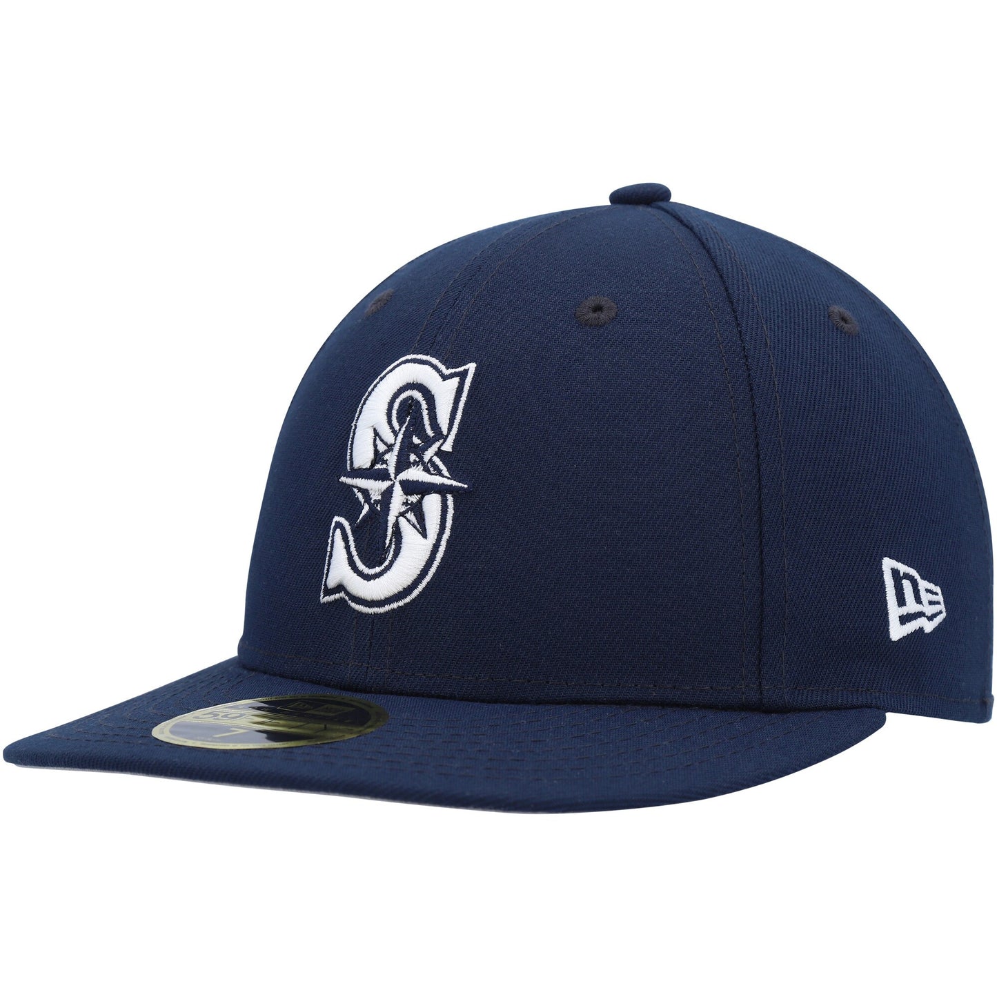 Seattle Mariners New Era Oceanside Low Profile 59FIFTY Fitted Hat - Navy