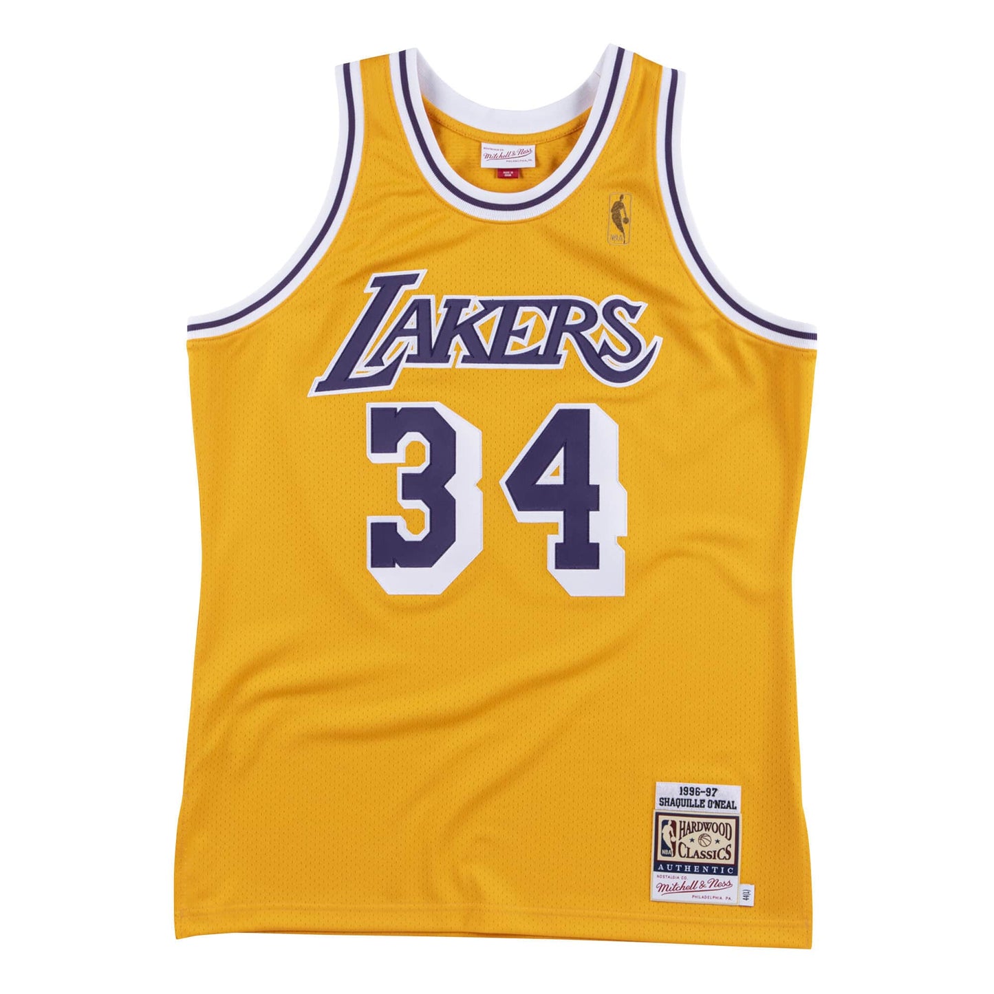 Authentic Shaquille O'Neal Los Angeles Lakers 1996-97 Jersey