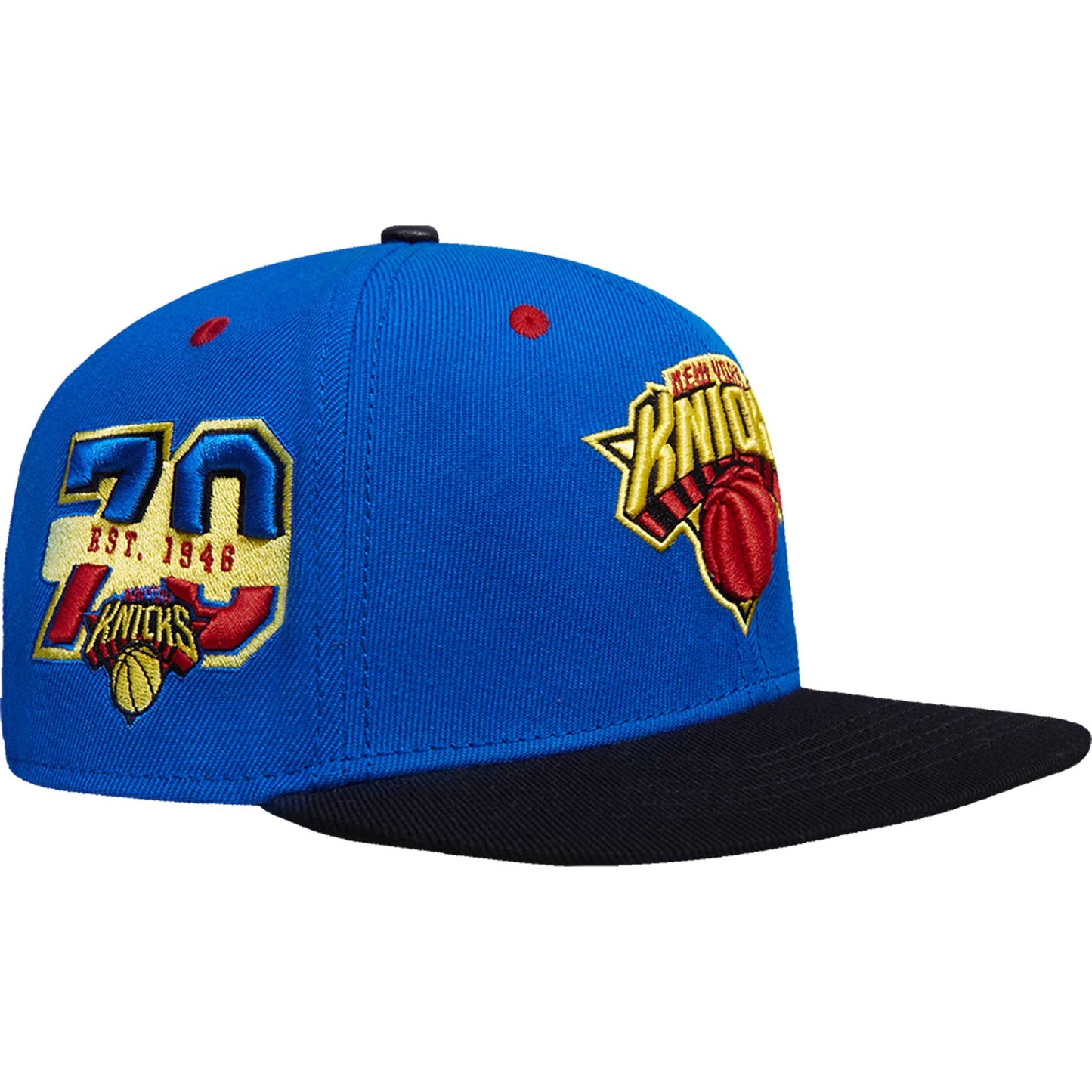 New York Knicks Pro Standard 70 Years Any Condition Snapback Hat - Royal