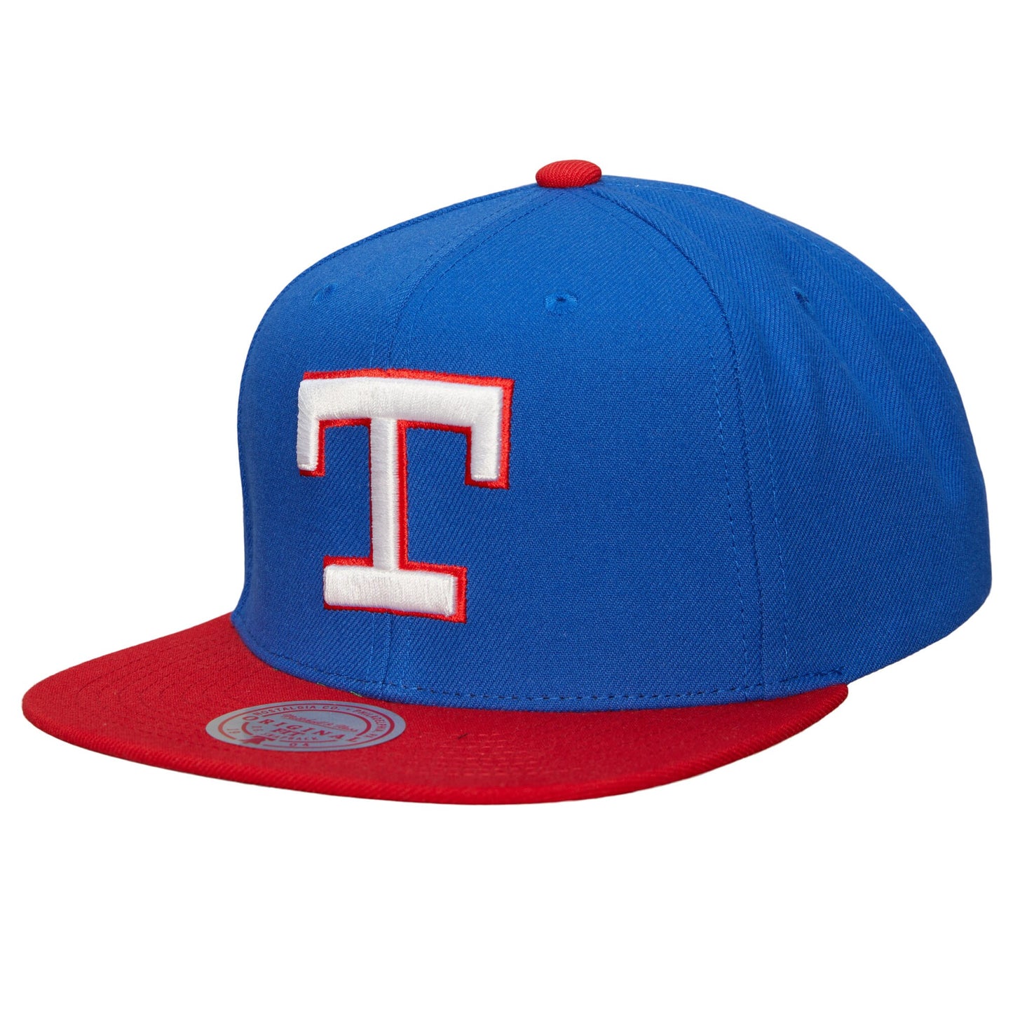 Texas Rangers Mitchell & Ness Cooperstown Collection Evergreen Snapback Hat - Royal