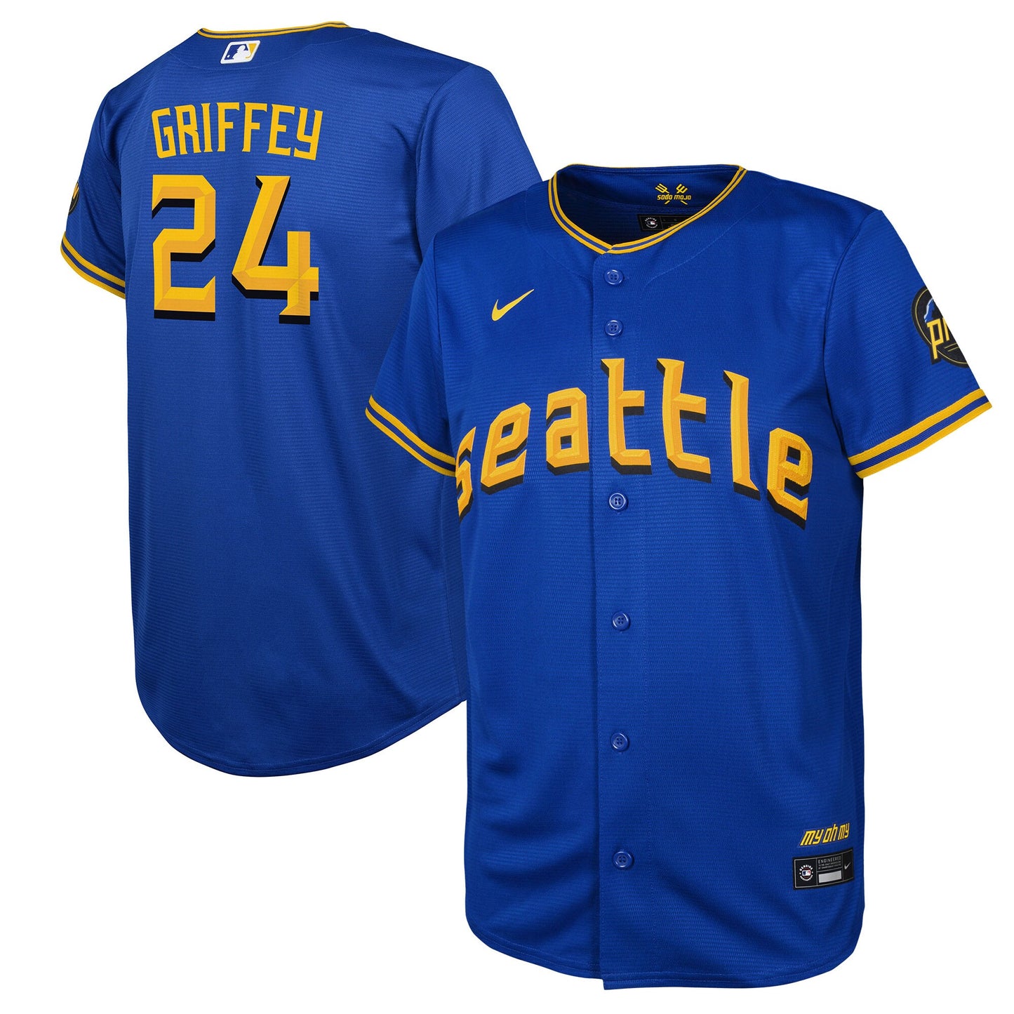 Ken Griffey Jr. Seattle Mariners Nike Toddler 2023 City Connect Replica Player Jersey - Royal