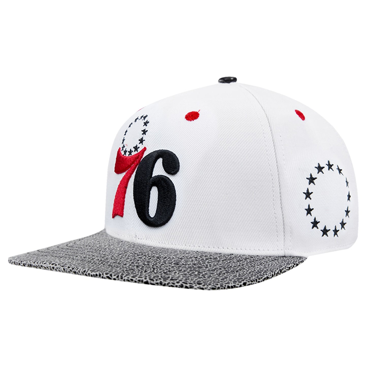 Philadelphia 76ers Pro Standard Hook Elephant Snapback Hat - White
