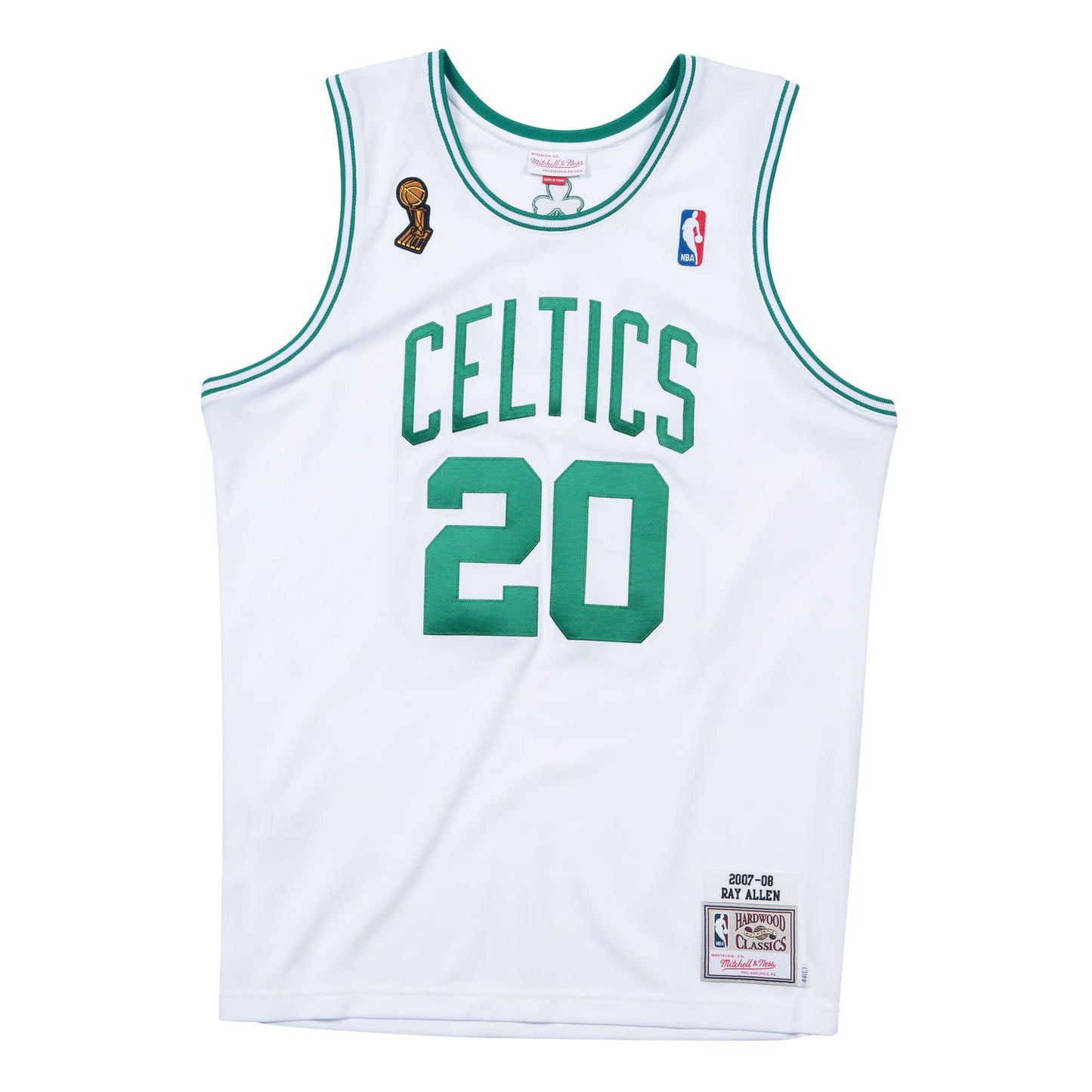 Authentic Ray Allen Boston Celtics 2007-08 Jersey