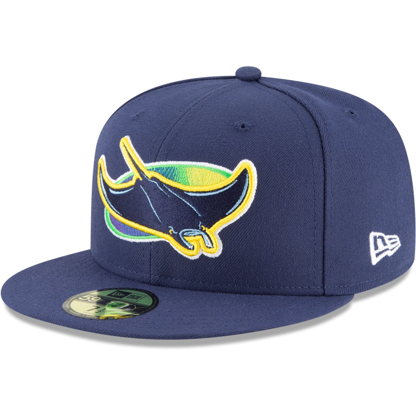 Tampa Bay Rays New Era Alternate Authentic Collection On-Field 59FIFTY Fitted Hat - Navy
