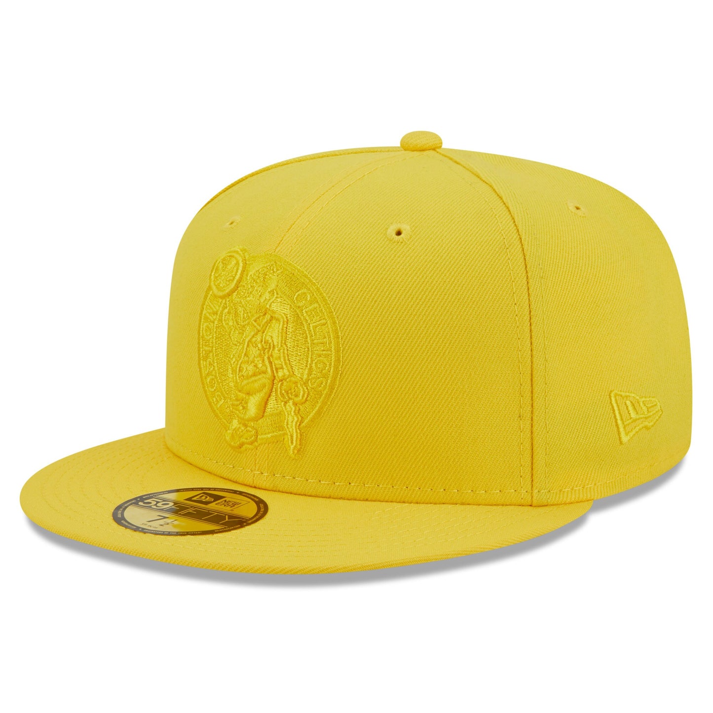 Boston Celtics New Era Color Pack 59FIFTY Fitted Hat - Yellow