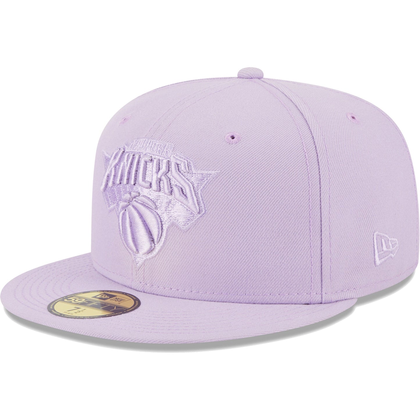 New York Knicks New Era Spring Color Pack 59FIFTY Fitted Hat - Lavender