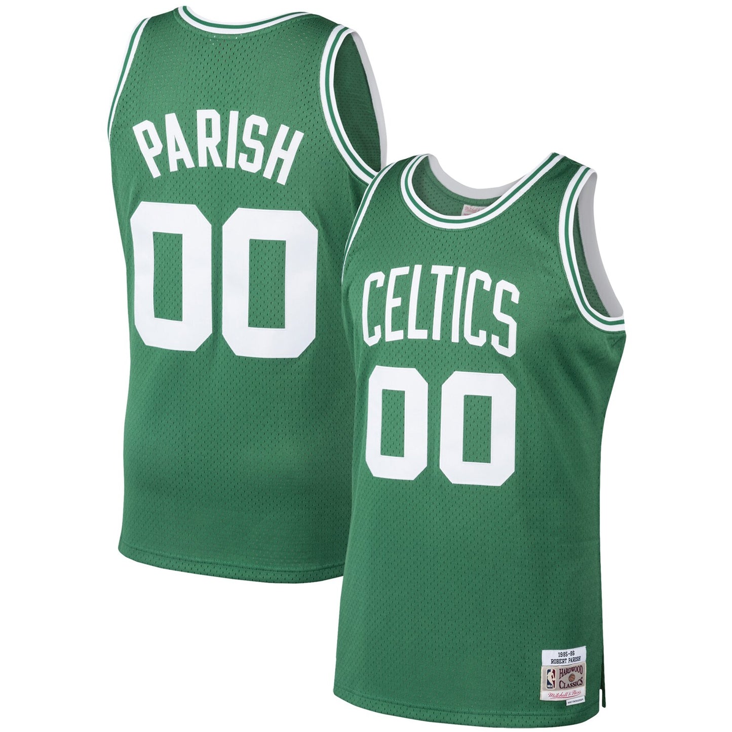Robert Parish Boston Celtics Mitchell & Ness Hardwood Classics Swingman Jersey - Kelly Green