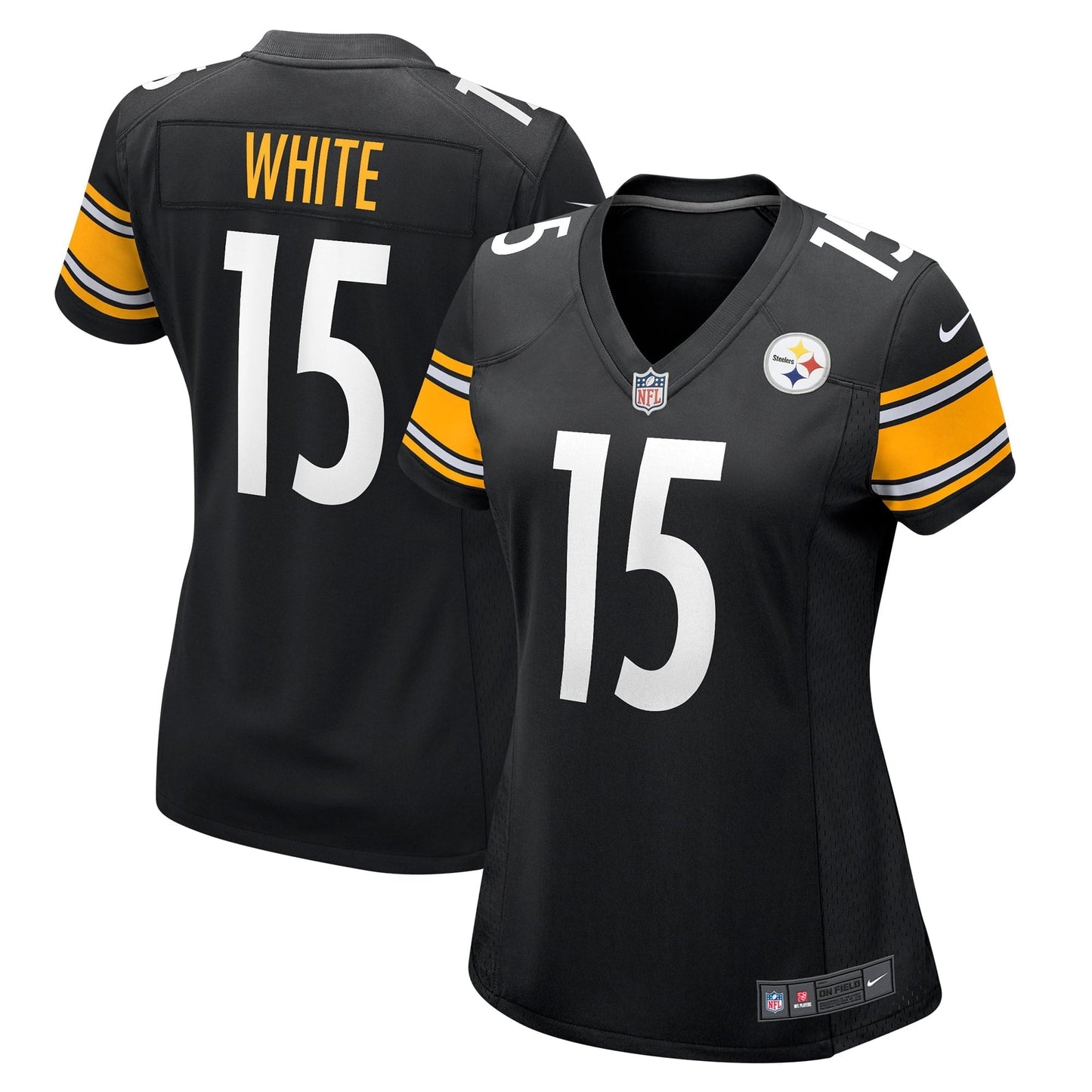 Women's Nike Cody White Black Pittsburgh Steelers Game Jersey