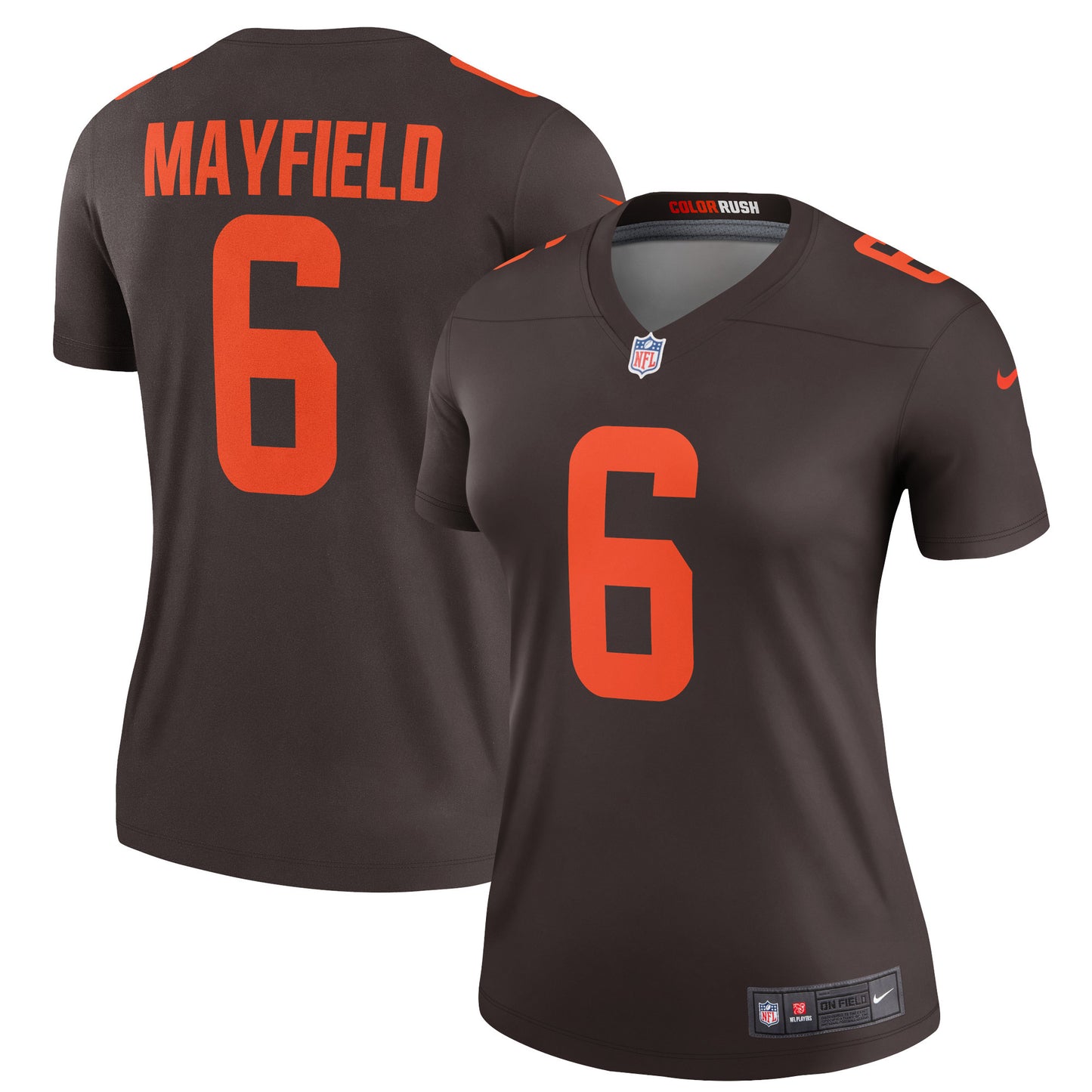 Baker Mayfield Cleveland Browns Nike Women's Alternate Legend Jersey - Brown
