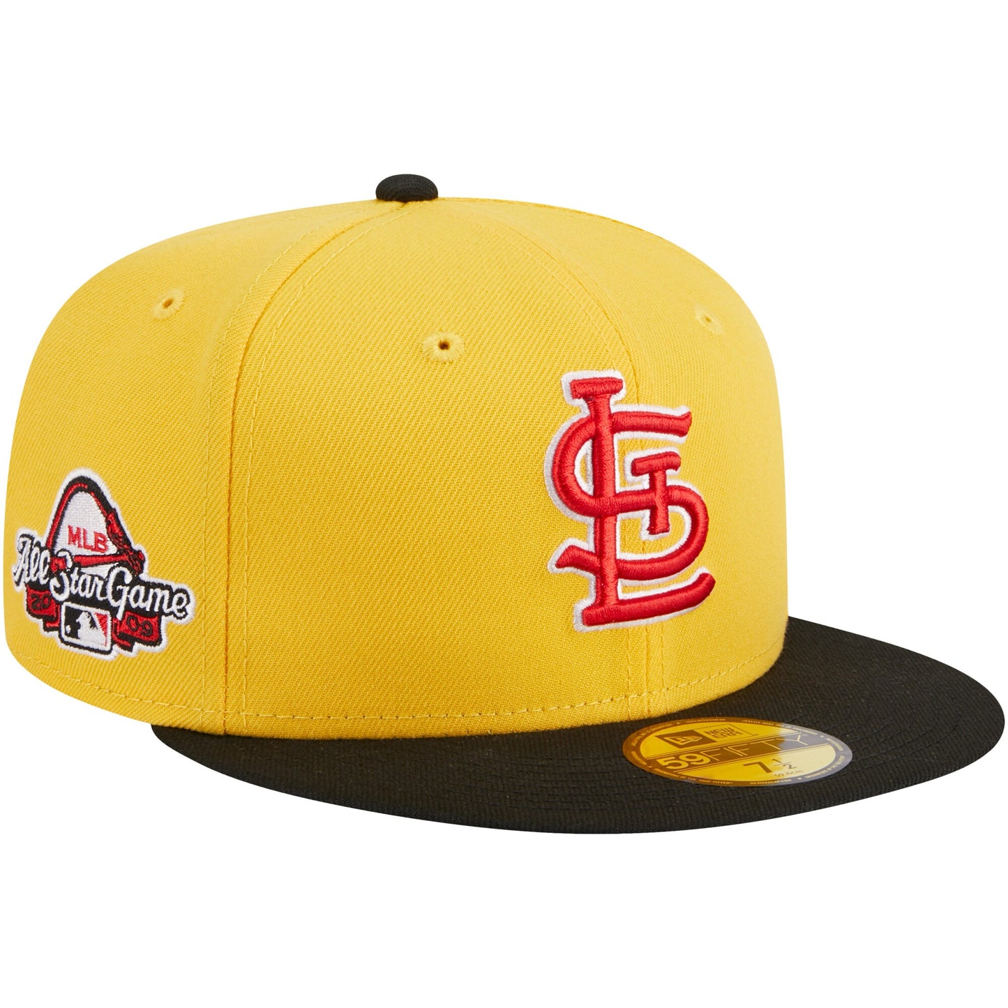 St. Louis Cardinals New Era Grilled 59FIFTY Fitted Hat - Yellow/Black