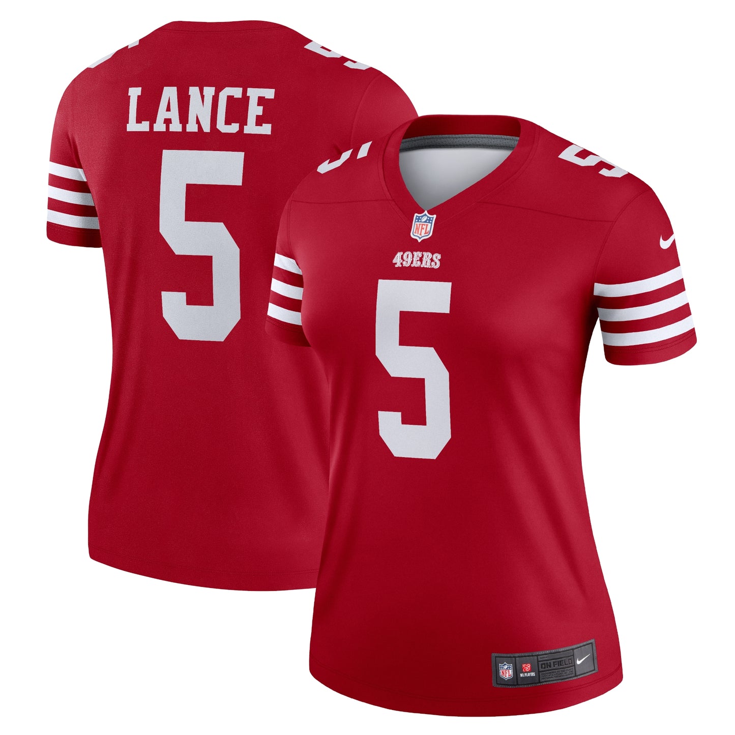Trey Lance San Francisco 49ers Nike Women's Legend Jersey - Scarlet