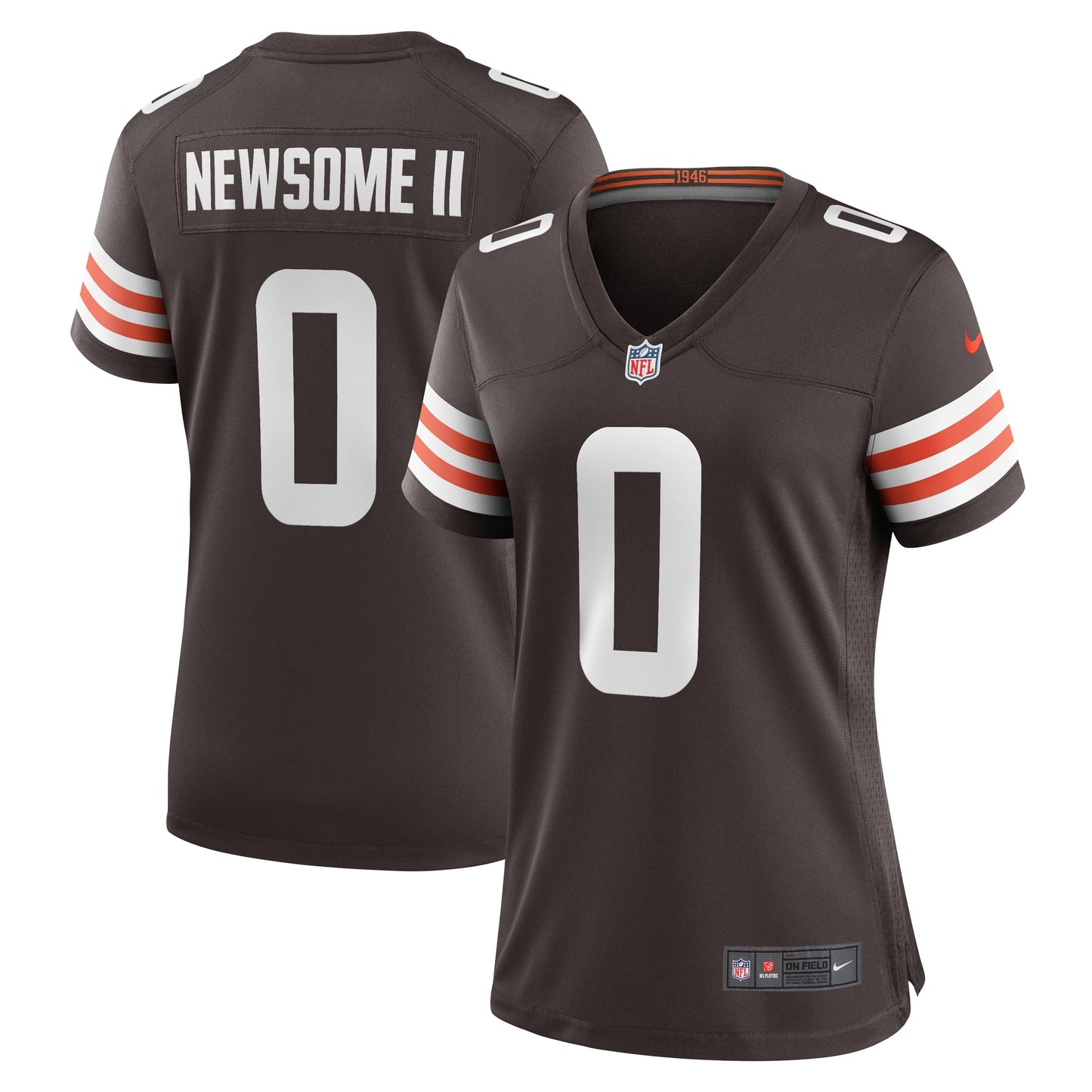 Greg Newsome II Cleveland Browns Nike Women's Team Game Jersey - Brown