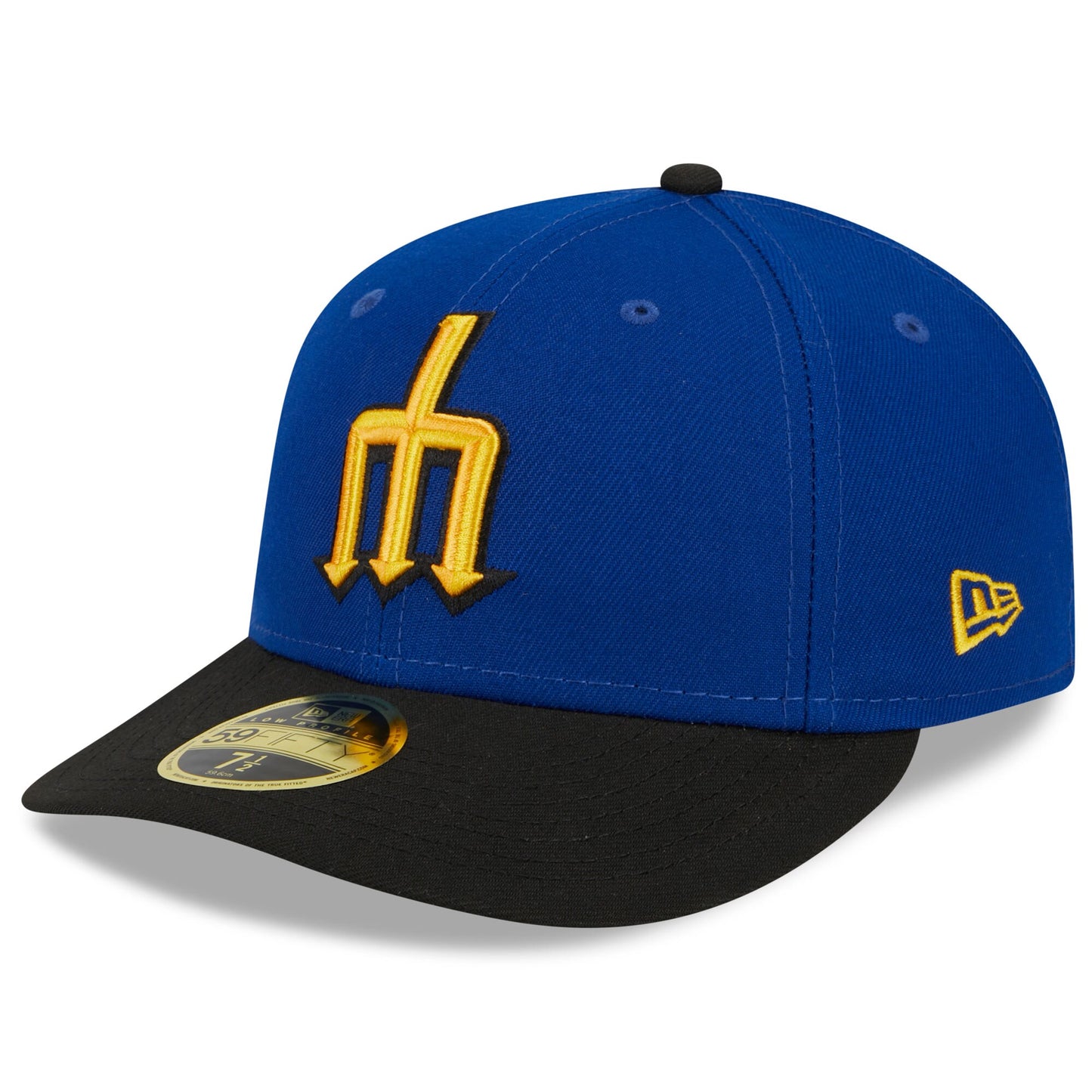 Seattle Mariners New Era 2023 City Connect Low Profile 59FIFTY Fitted Hat - Royal/Black