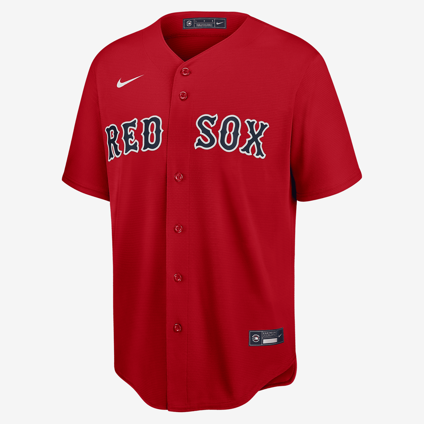 MLB Boston Red Sox Men's Replica Baseball Jersey - Red