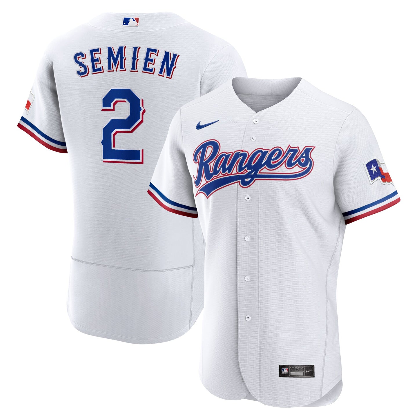 Marcus Semien Texas Rangers Nike Home Authentic Player Jersey - White