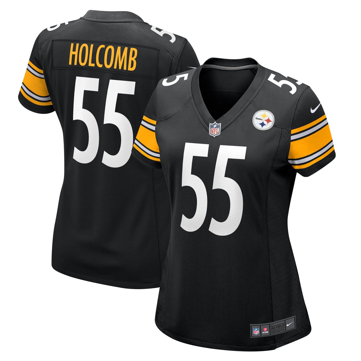 Cole Holcomb Pittsburgh Steelers Nike Women's Game Player Jersey - Black