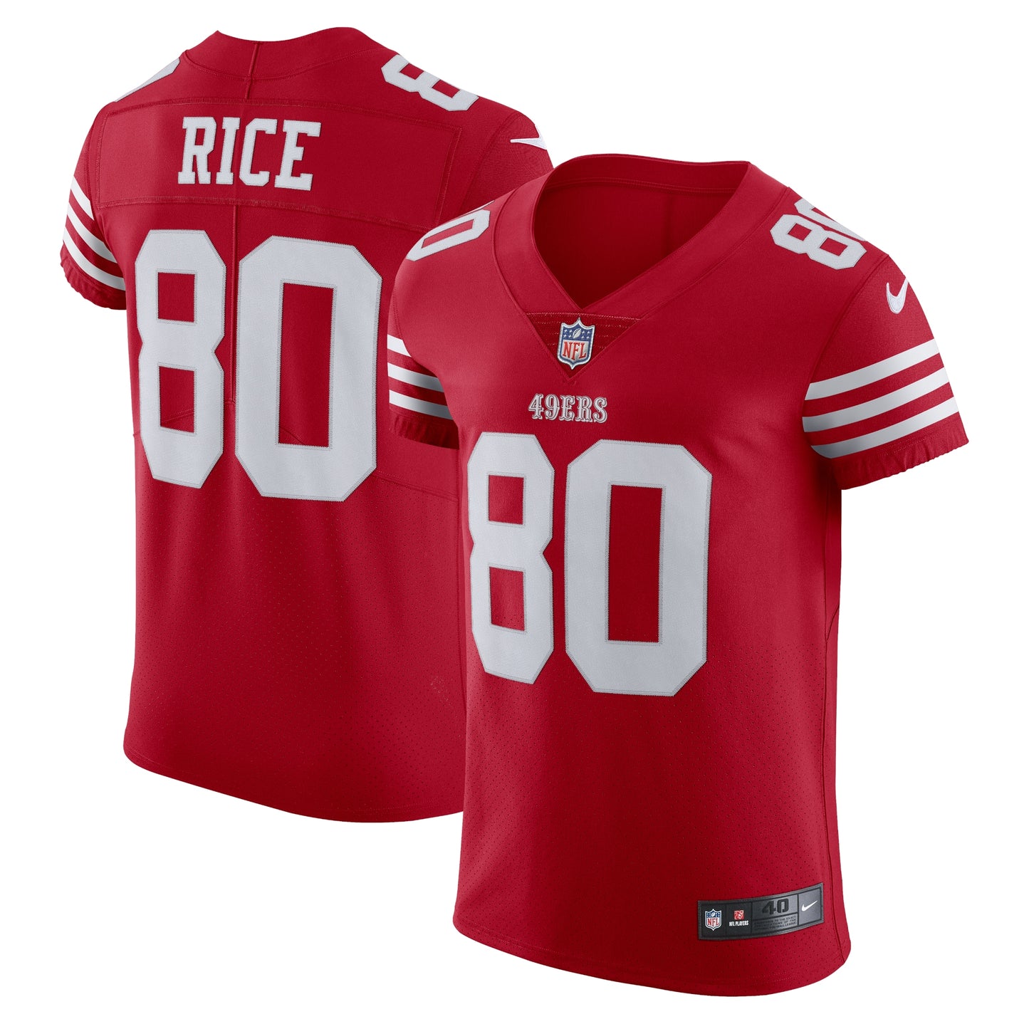 Jerry Rice San Francisco 49ers Nike Vapor Elite Retired Player Jersey - Scarlet