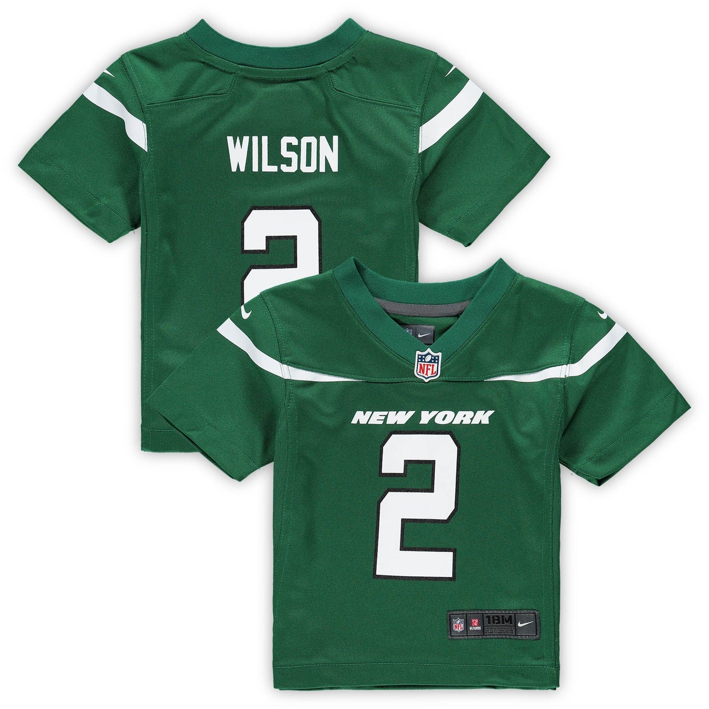 Zach Wilson New York Jets Nike Infant Game Jersey - Gotham Green