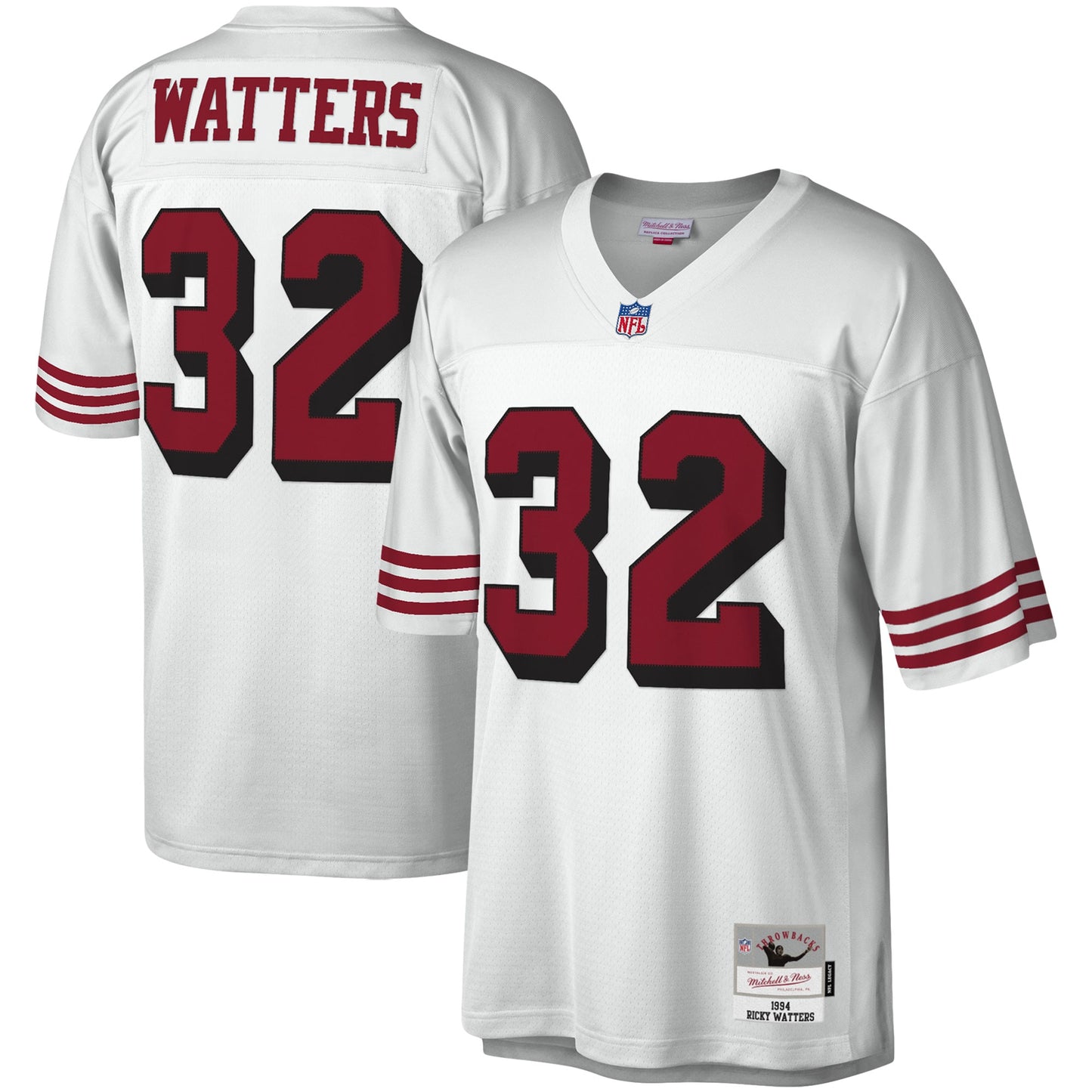 Ricky Watters San Francisco 49ers Mitchell & Ness Legacy Replica Jersey - White