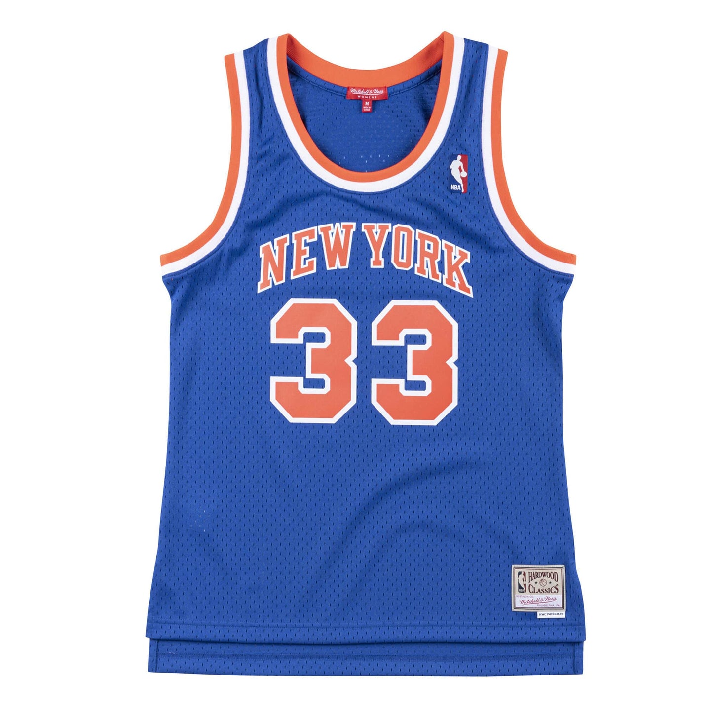 Women's Swingman Jersey New York Knicks 1991-92 Patrick Ewing